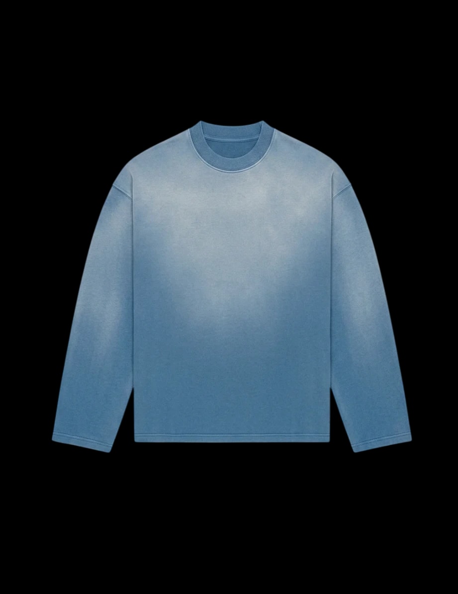 Rene Bassett 300 GSM Washed Long Sleeve