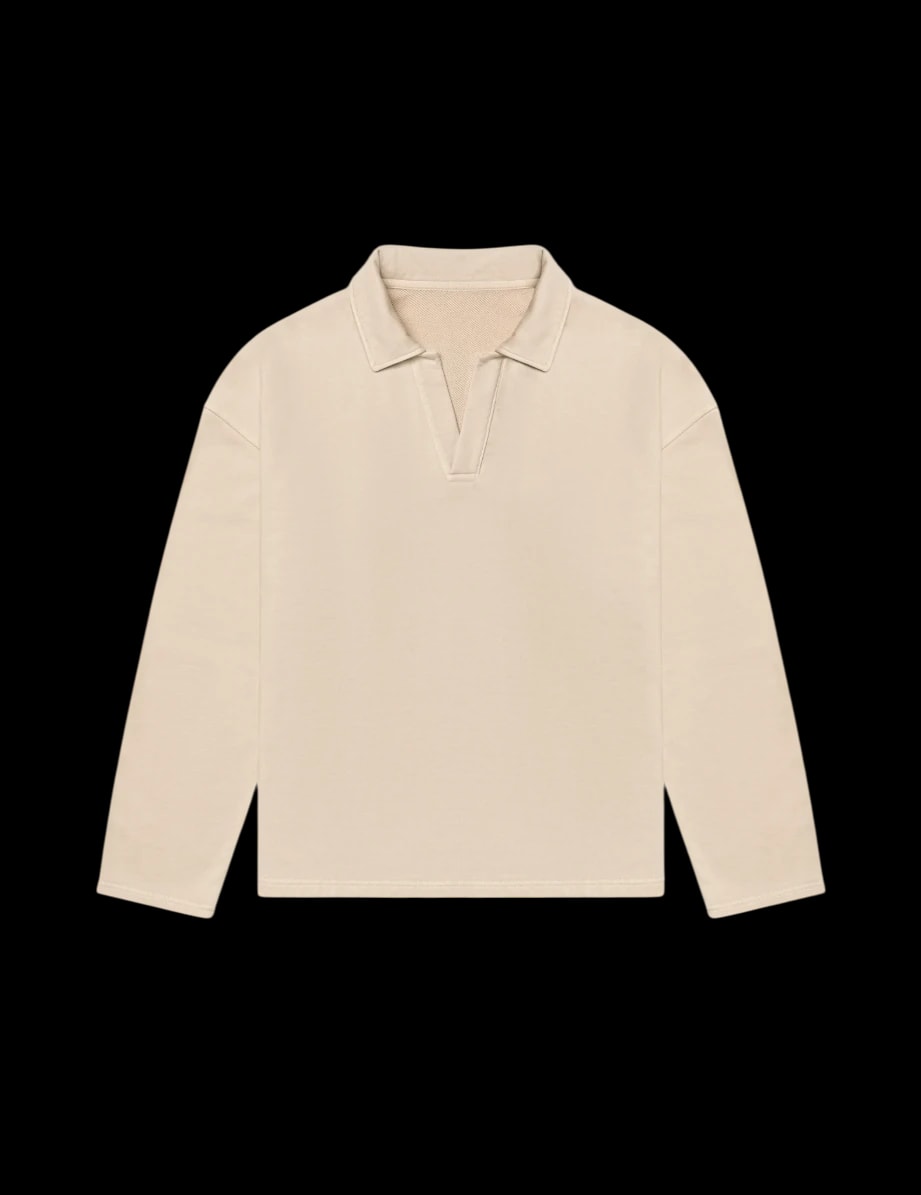 Rene Bassett 480 GSM Long Sleeve Polo